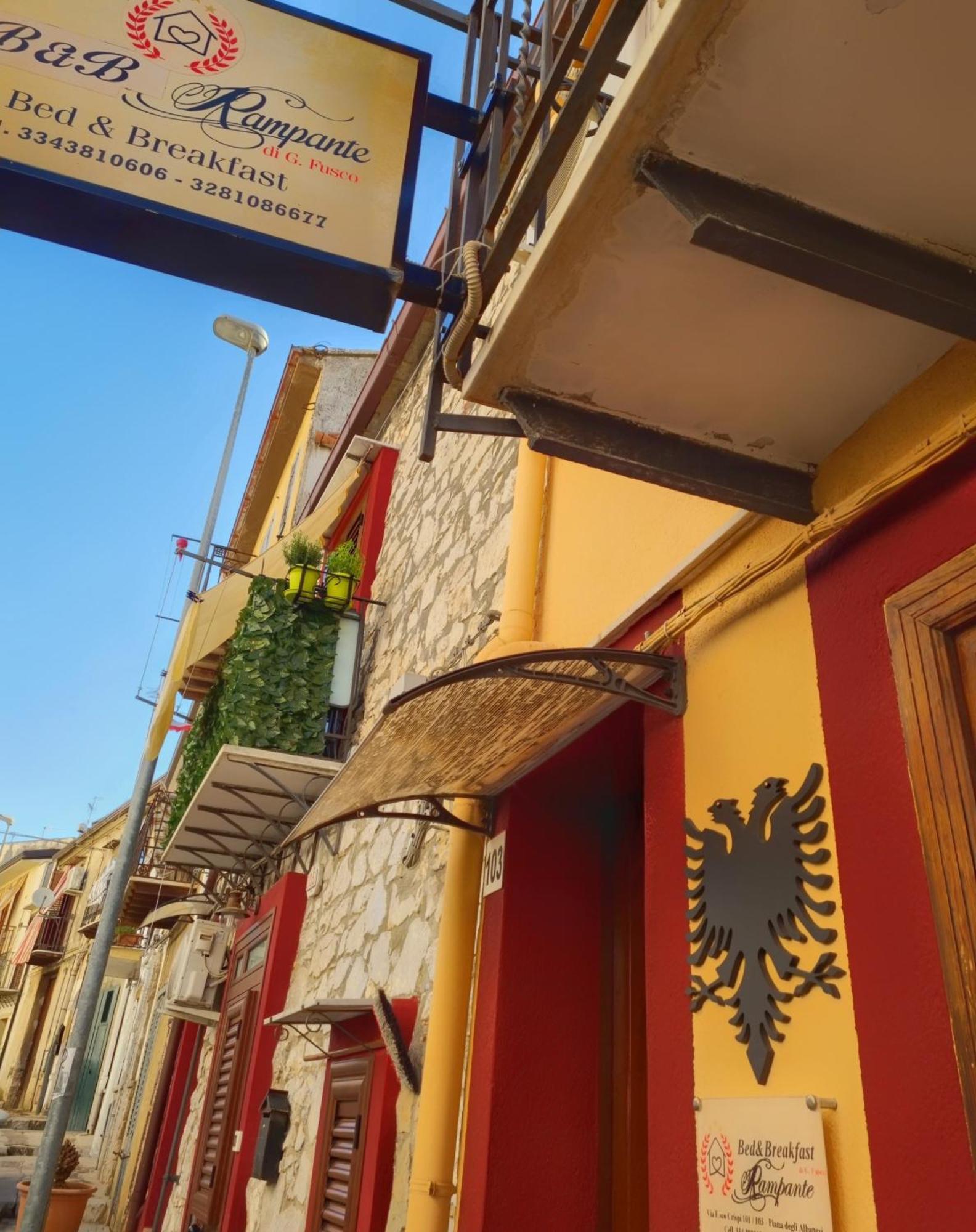 B&B Rampante Piana Degli Albanesi Ngoại thất bức ảnh